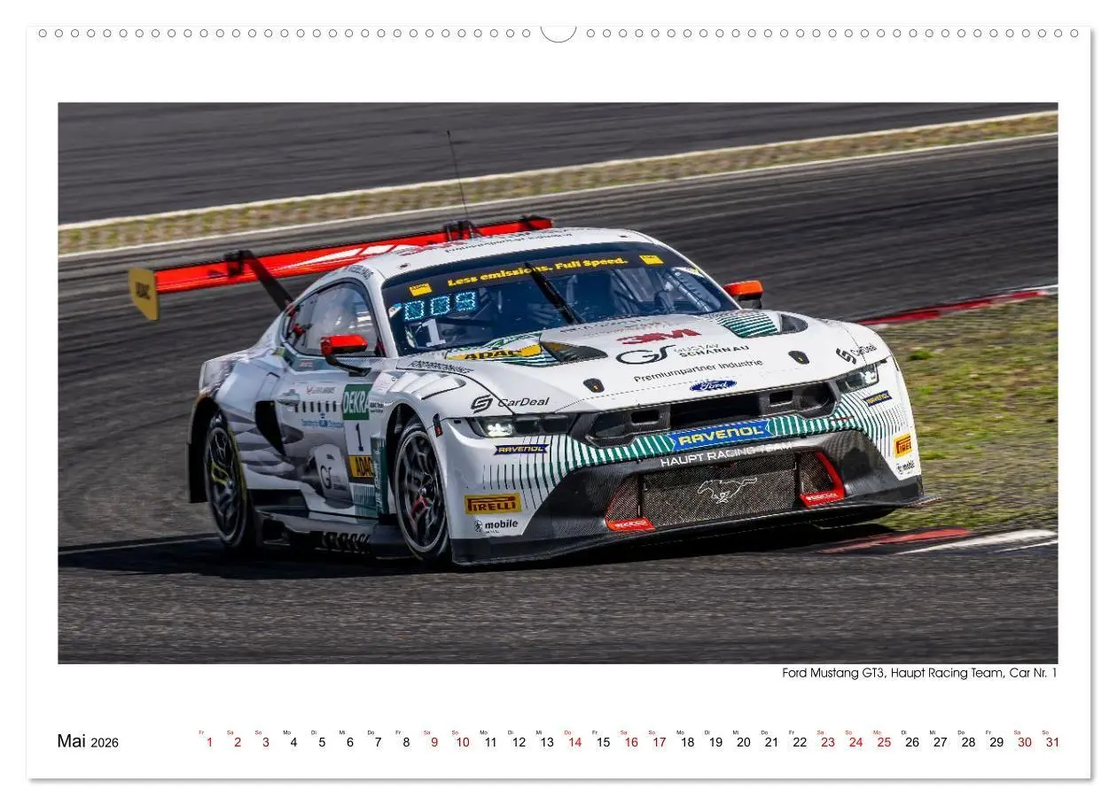 Bild: 9783516673838 | Wilde Mustangs am Nürburgring (Wandkalender 2026 DIN A2 quer),...