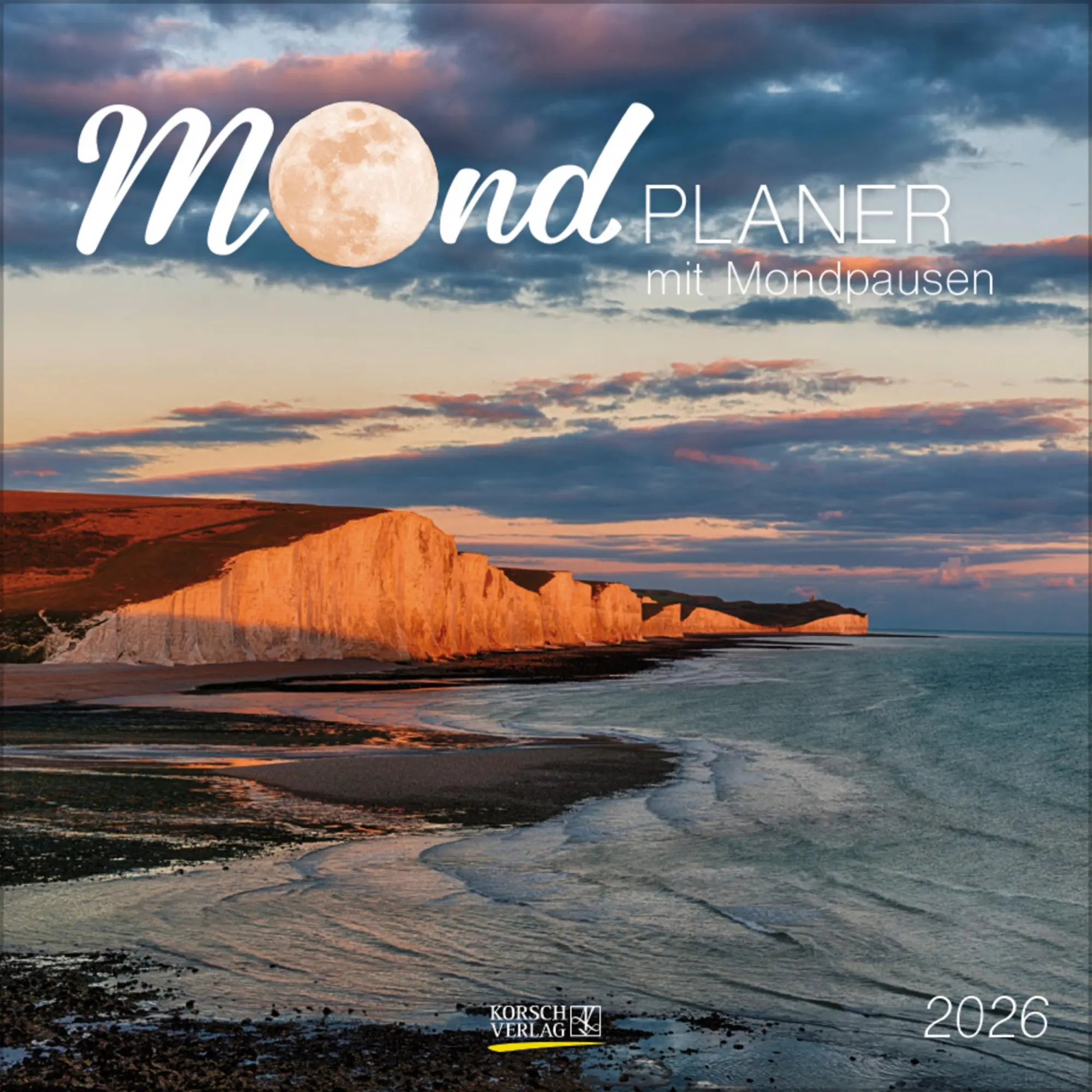 Cover: 9783731883838 | Der große Mondplaner 2026 | Verlag Korsch | Kalender | 13 S. | Deutsch