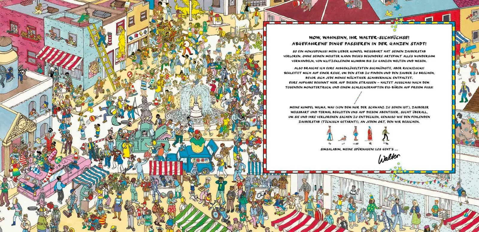 Bild: 9783737373838 | Wo ist Walter? Das große magische Durcheinander | Martin Handford