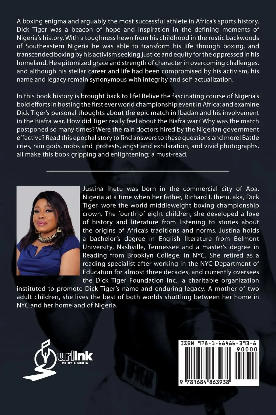 Rückseite: 9781684863938 | Dick Tiger Inc. | Undaunted | Justina Ihetu | Taschenbuch | Paperback