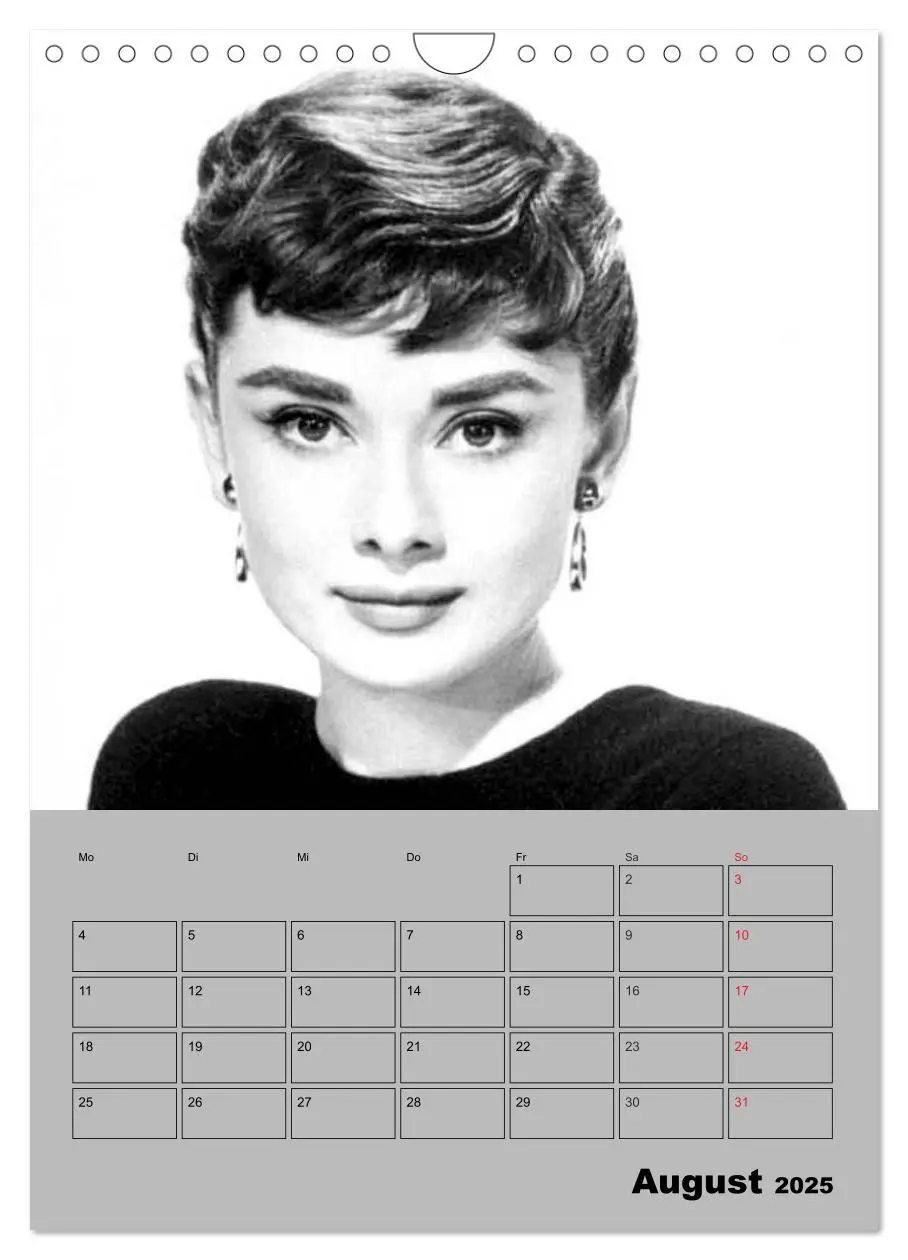 Bild: 9783457023938 | Hollywood-Diva. Audrey Hepburn (Wandkalender 2025 DIN A4 hoch),...