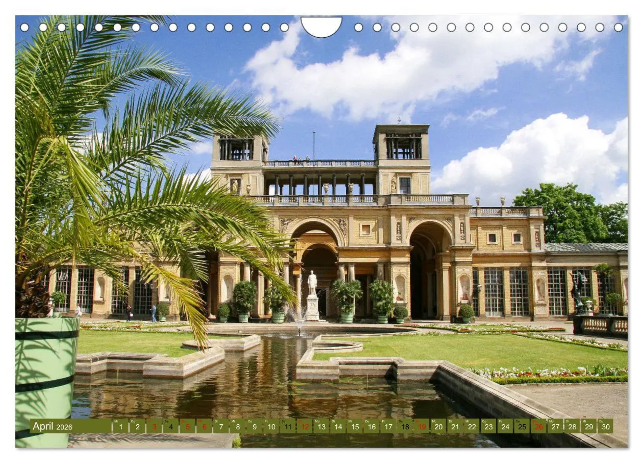 Bild: 9783457643938 | Rund um Schloss Sanssouci (Wandkalender 2026 DIN A4 quer), CALVENDO...