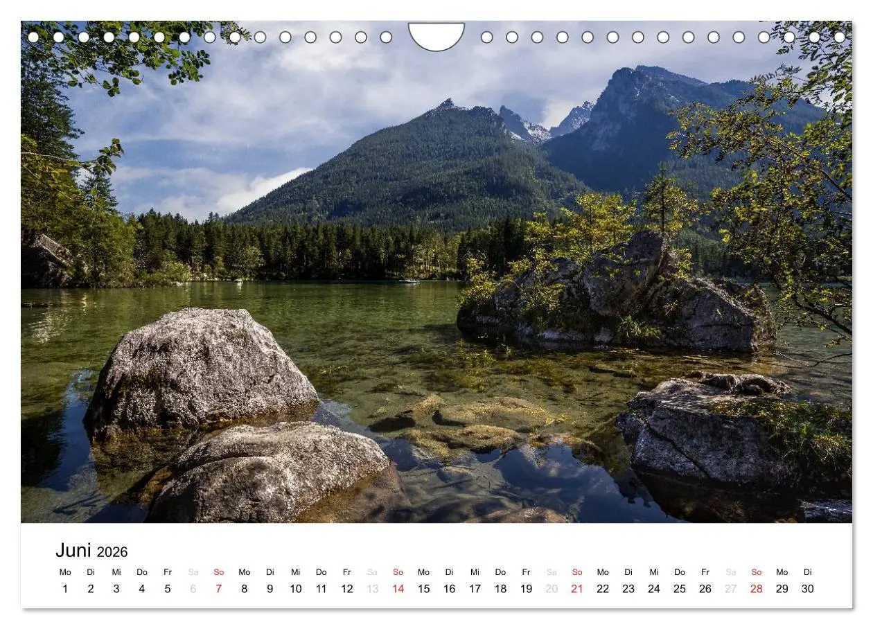 Bild: 9783457953938 | Reizvolle Gewässer im Berchtesgadener Land (Wandkalender 2026 DIN...
