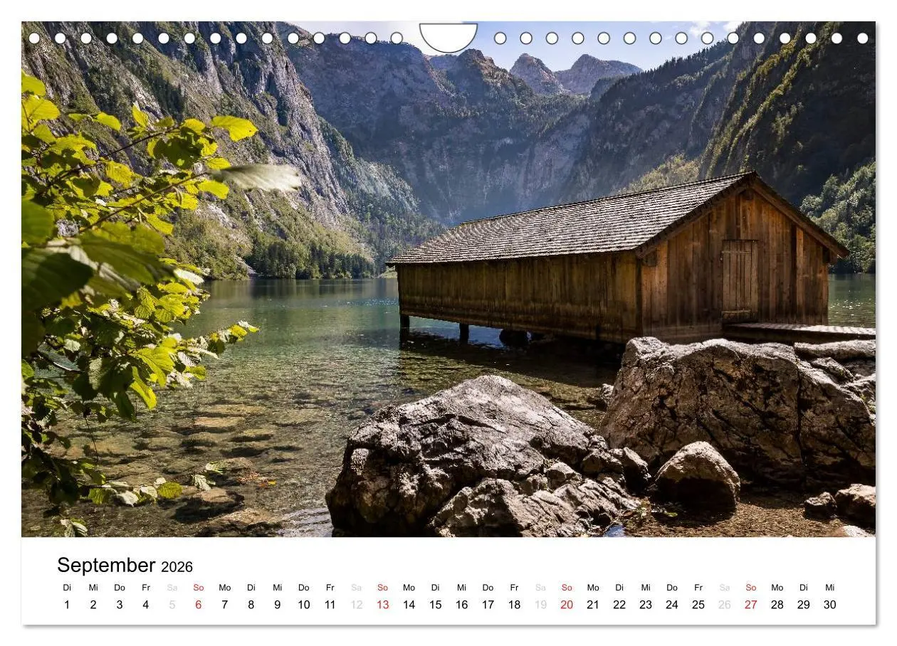 Bild: 9783457953938 | Reizvolle Gewässer im Berchtesgadener Land (Wandkalender 2026 DIN...