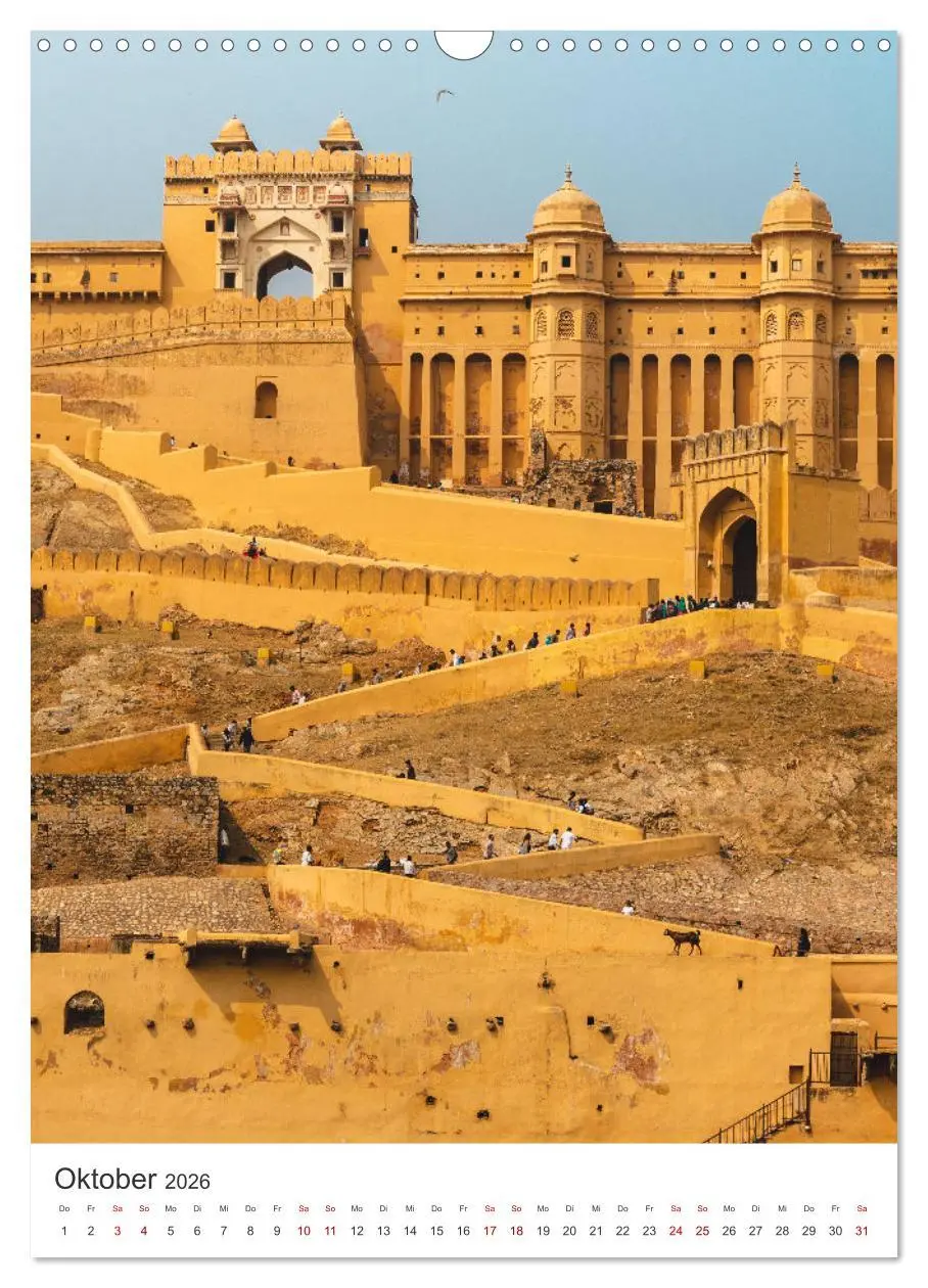 Bild: 9783516353938 | Indien - Das wunderschöne Land in Asien. (Wandkalender 2026 DIN A3...