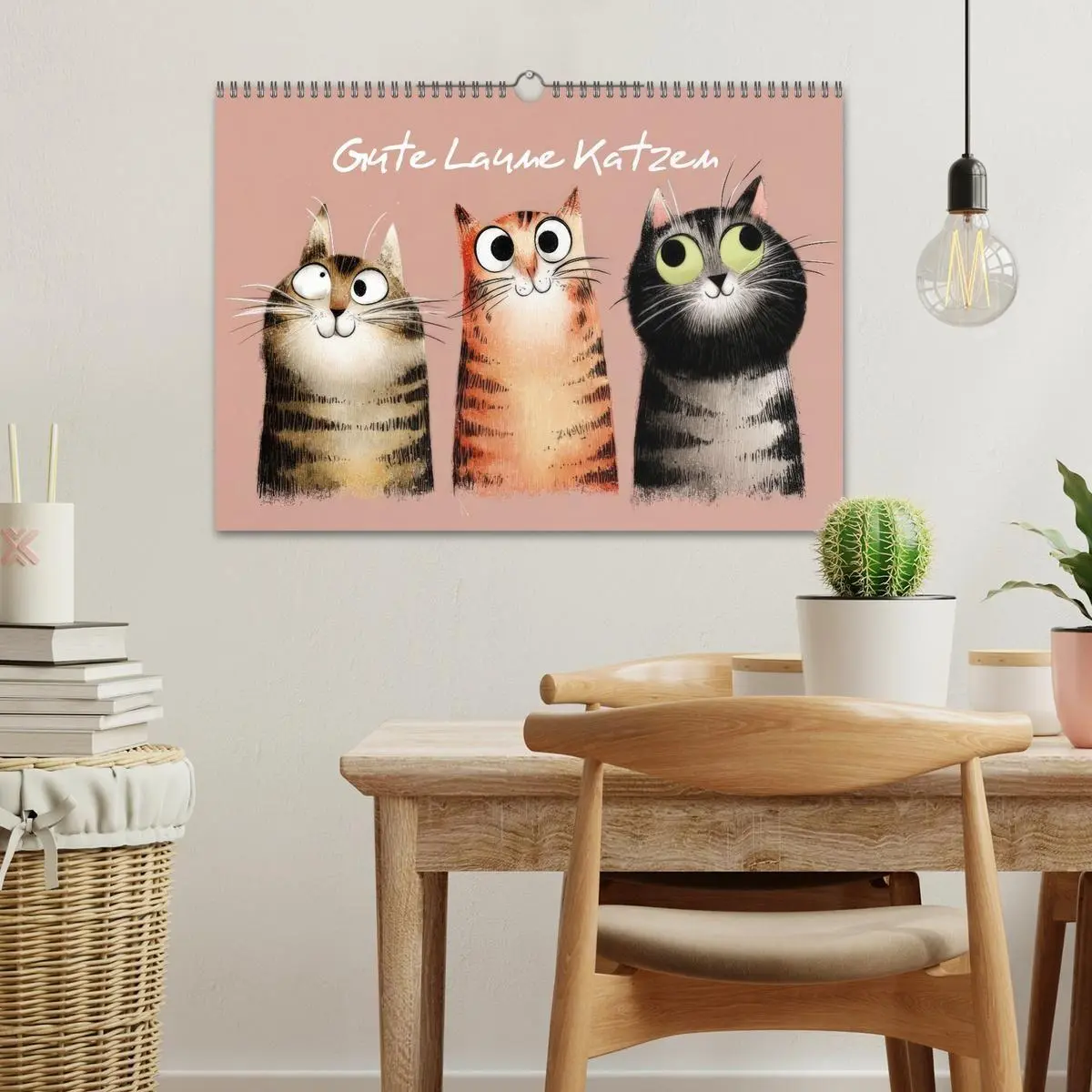 Bild: 9783516733938 | Gute Laune Katzen (Wandkalender 2026 DIN A3 quer), CALVENDO...