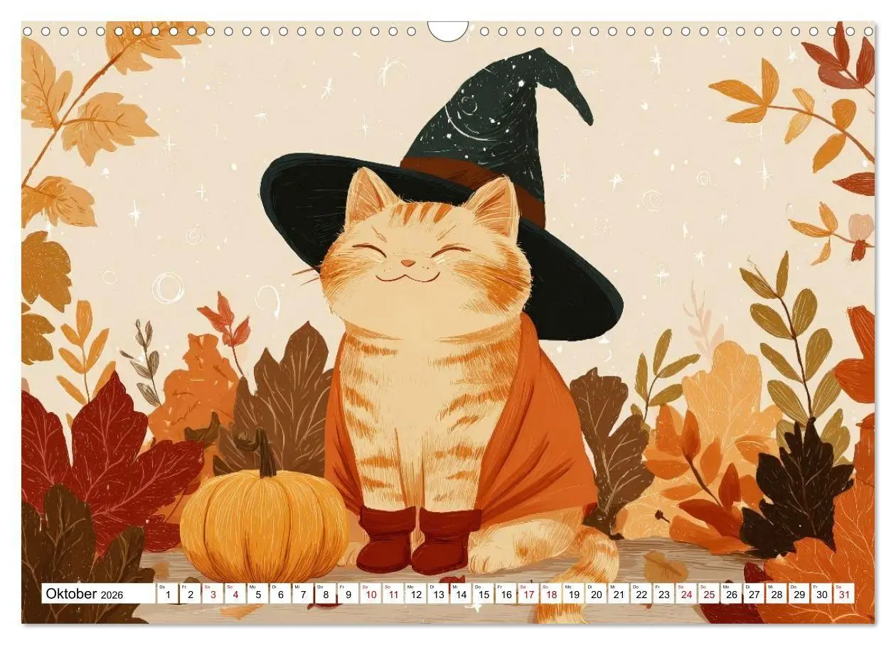 Bild: 9783516733938 | Gute Laune Katzen (Wandkalender 2026 DIN A3 quer), CALVENDO...