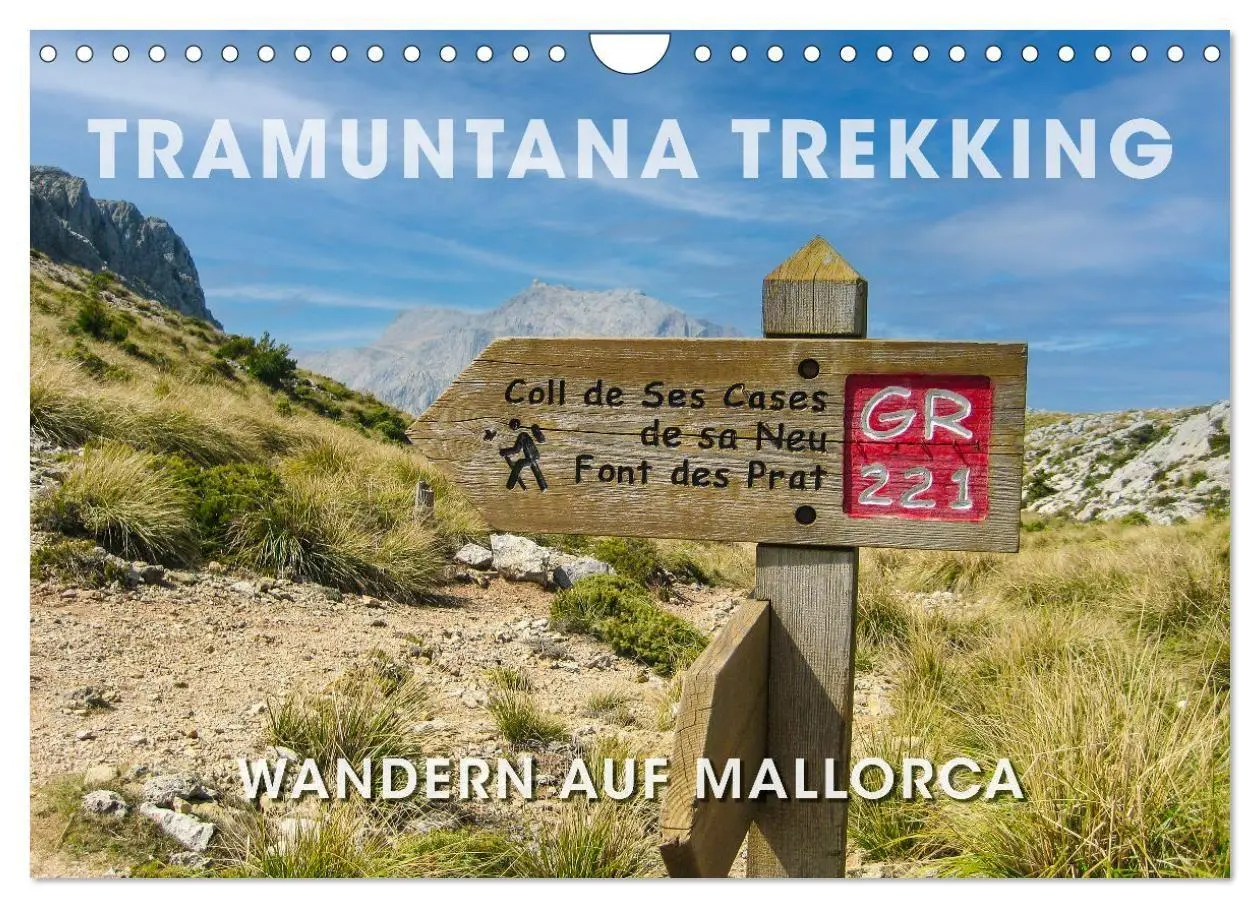 Cover: 9783569203938 | Tramuntana Trekking - Wandern auf Mallorca (Wandkalender 2027 DIN...