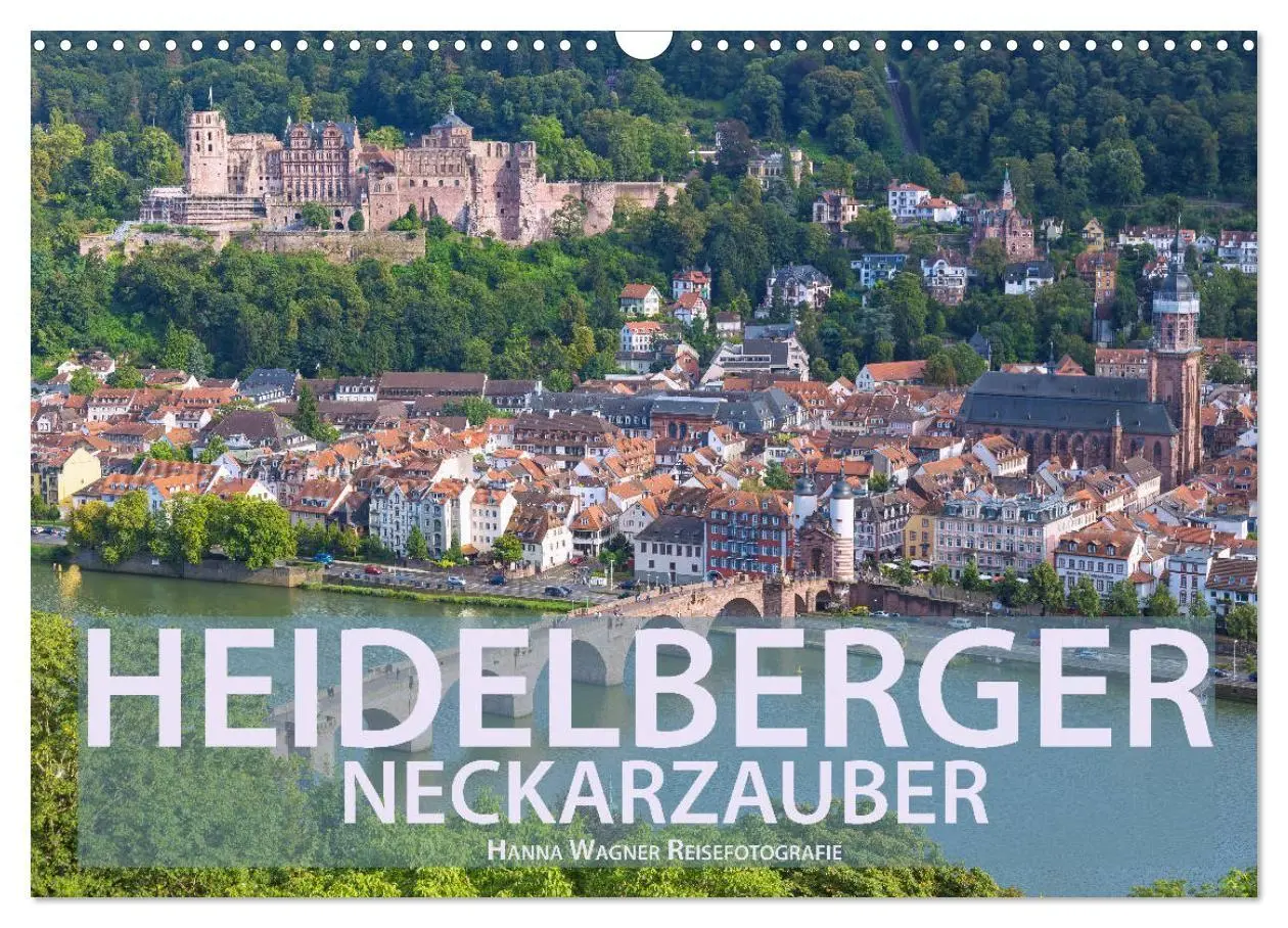 Cover: 9783569753938 | Heidelberger Neckarzauber (Wandkalender 2027 DIN A3 quer), CALVENDO...