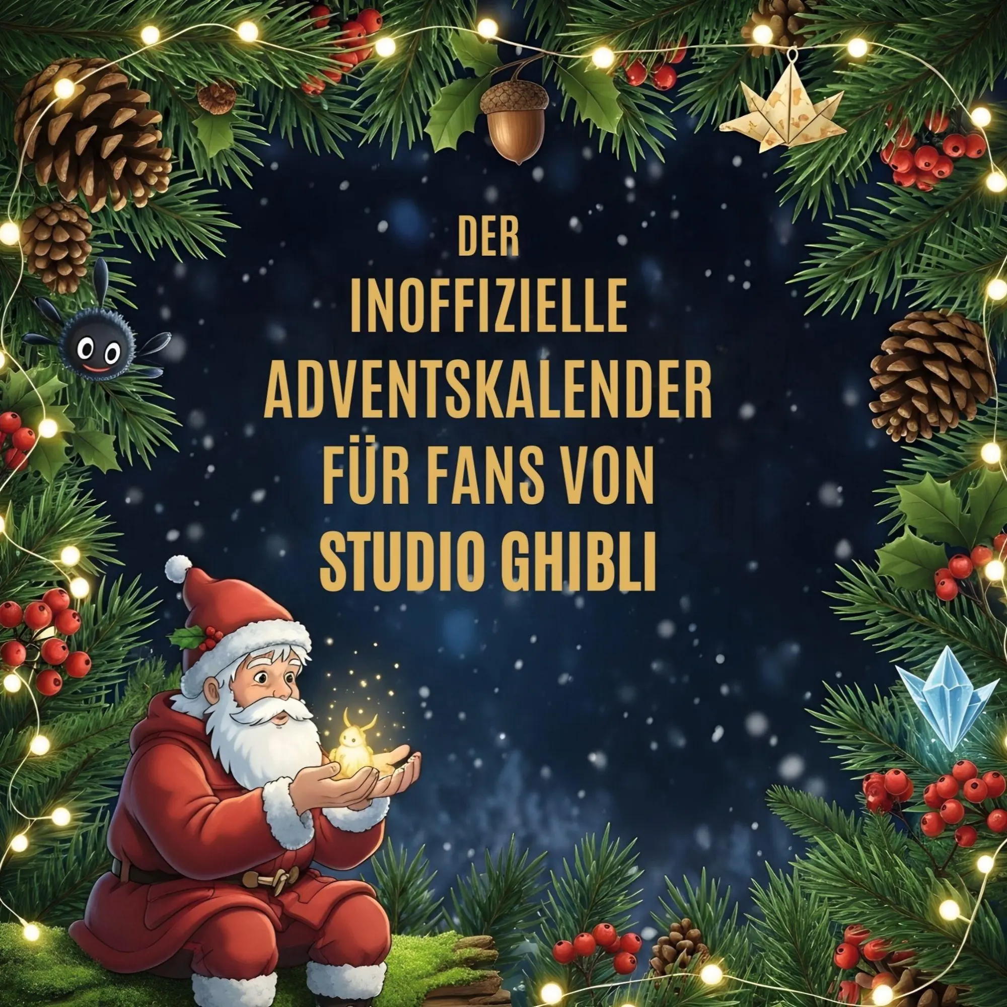 Cover: 9783695313938 | Der inoffizielle Adventskalender für Fans von Studio Ghibli | Krause