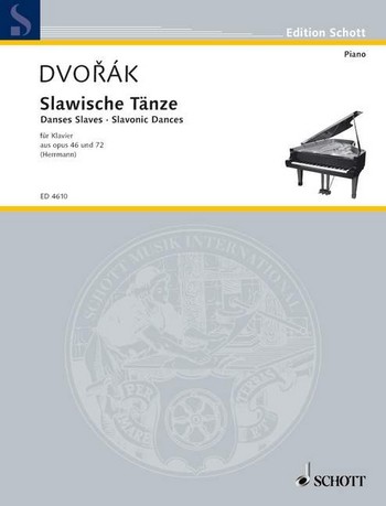 Cover: 9790001053938 | Slavische Tanze Opus 46/72 | Antonin Leopold Dvorak | Buch