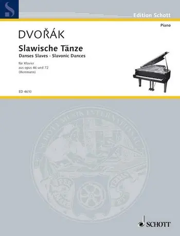 Cover: 9790001053938 | Slavische Tanze Opus 46/72 | Antonin Leopold Dvorak | Buch