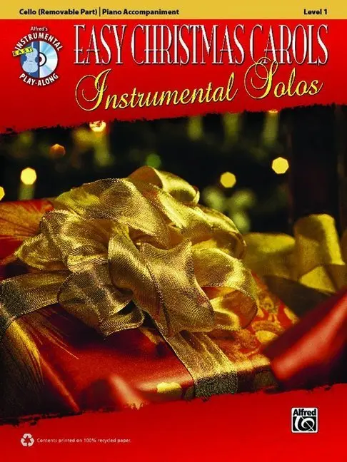 Cover: 9780739084038 | Easy Christmas Carols Instrumental Solos for Strings | Cello | Music