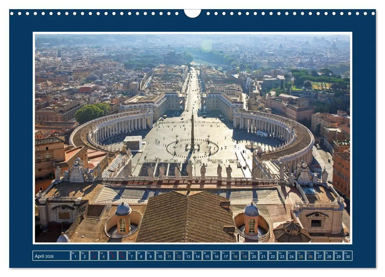 Bild: 9783457914038 | Rom - Monumente für die Ewigkeit (Wandkalender 2026 DIN A3 quer),...