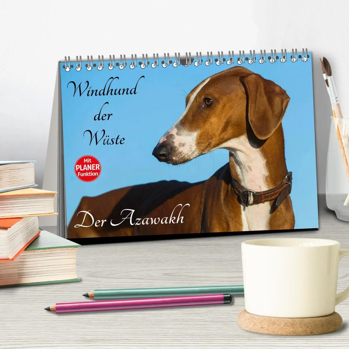 Bild: 9783516004038 | Windhund der Wüste - Der Azawakh (Tischkalender 2026 DIN A5 quer),...
