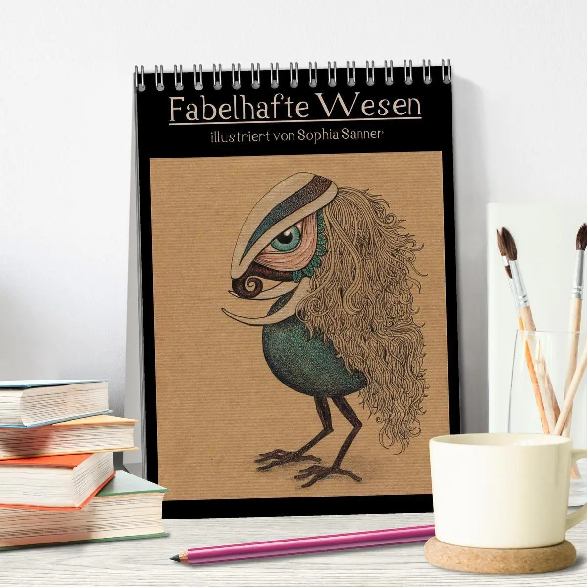 Bild: 9783594154038 | Fabelhafte Wesen / Geburtstagskalender (Tischkalender 2027 DIN A5...