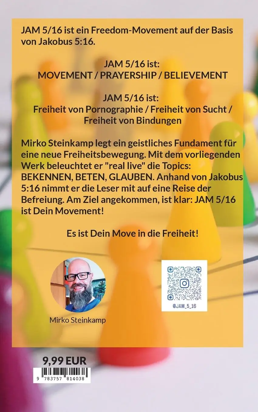 Rückseite: 9783757814038 | JAM 5/16 | Dein Move in die Freiheit | Mirko Steinkamp | Taschenbuch