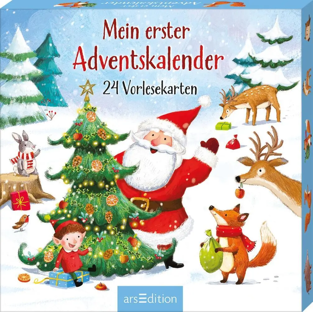 Cover: 9783845854038 | Mein erster Adventskalender | 24 Vorlesekarten | Joschi Mühl | Deutsch