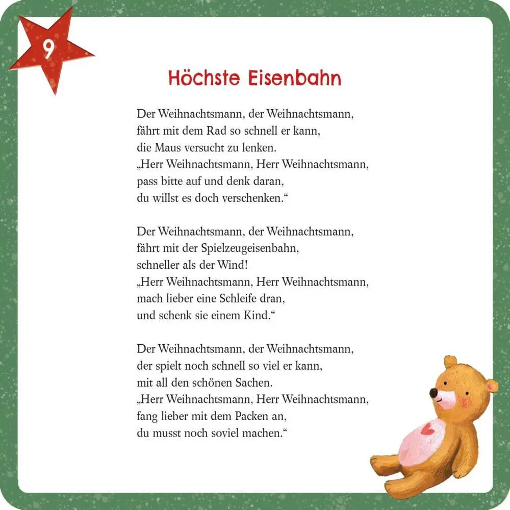 Bild: 9783845854038 | Mein erster Adventskalender | 24 Vorlesekarten | Joschi Mühl | Deutsch