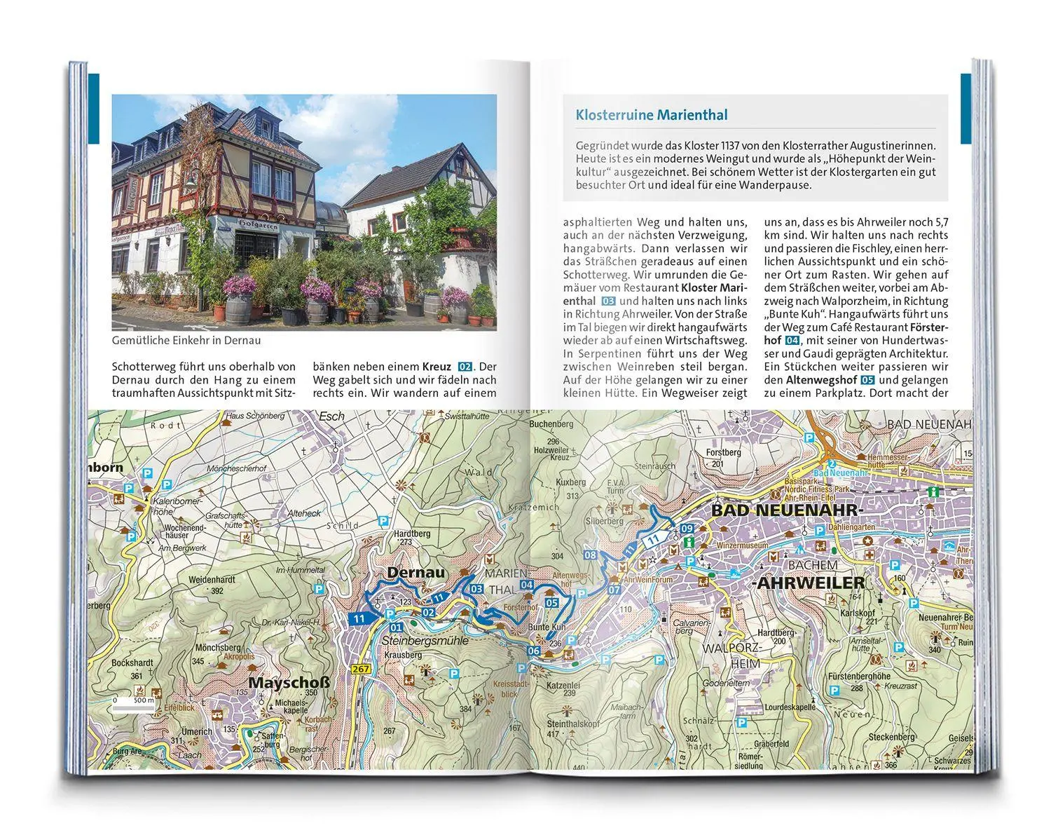 Bild: 9783991214038 | KOMPASS Wanderführer Ahrsteig mit Rotweinwanderweg, 30...