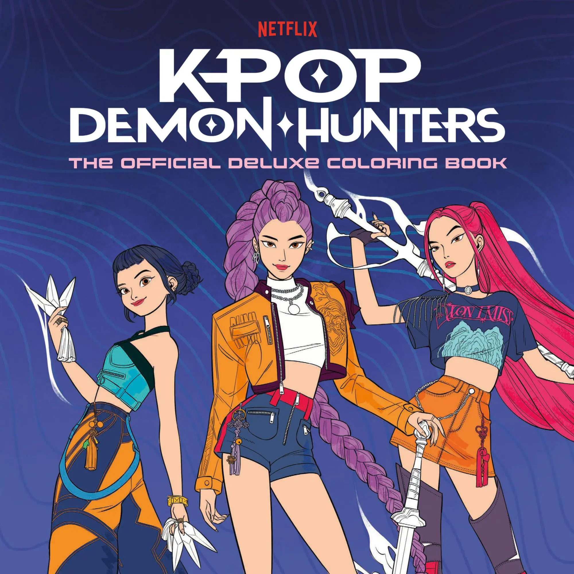 Cover: 9798217374038 | KPop Demon Hunters: The Official Deluxe Coloring Book | Worlds | Buch