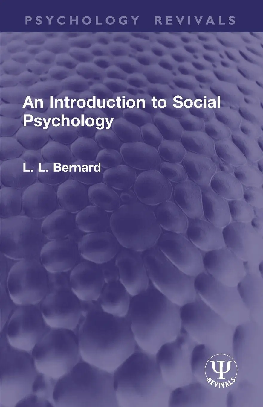 Cover: 9781032914138 | An Introduction to Social Psychology | L. L. Bernard | Taschenbuch