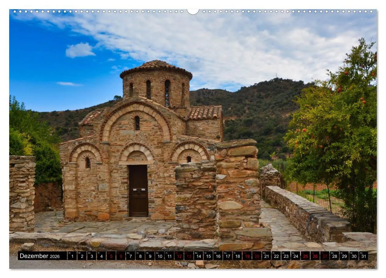 Bild: 9783457384138 | Klöster und Kirchen auf Kreta (hochwertiger Premium Wandkalender...