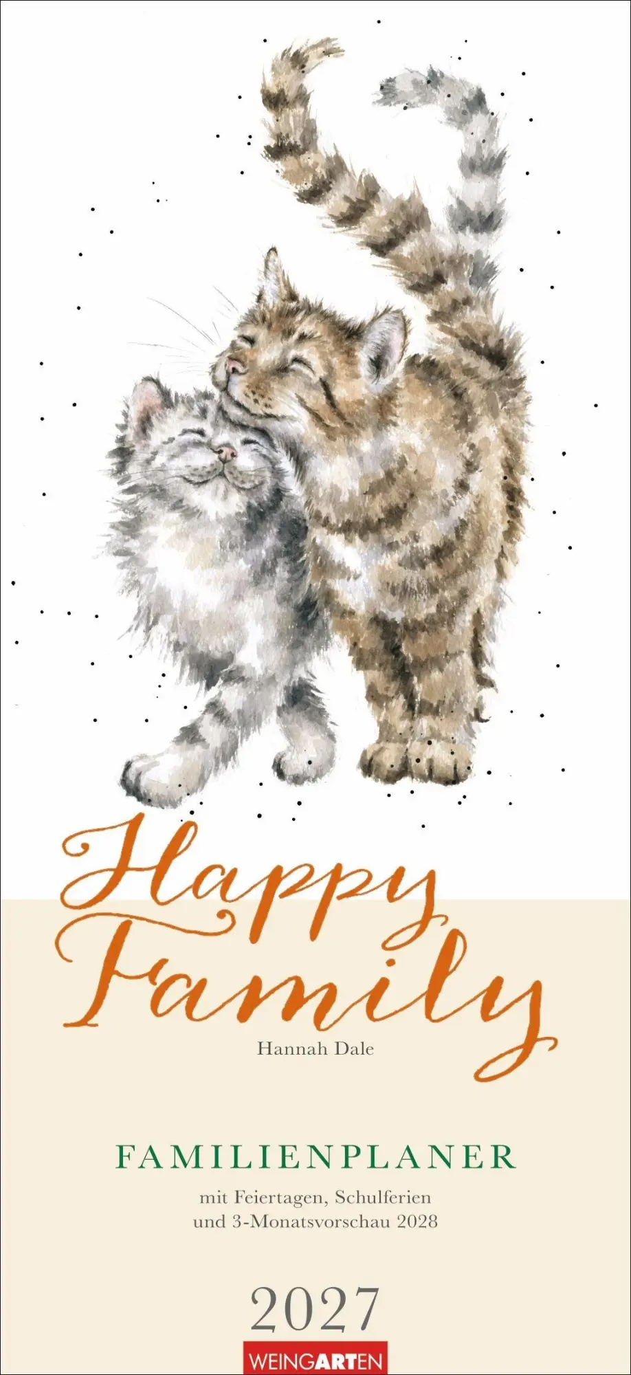 Cover: 9783839904138 | Happy Family Familienplaner 2027 | Hannah Dale | Kalender | 15 S.