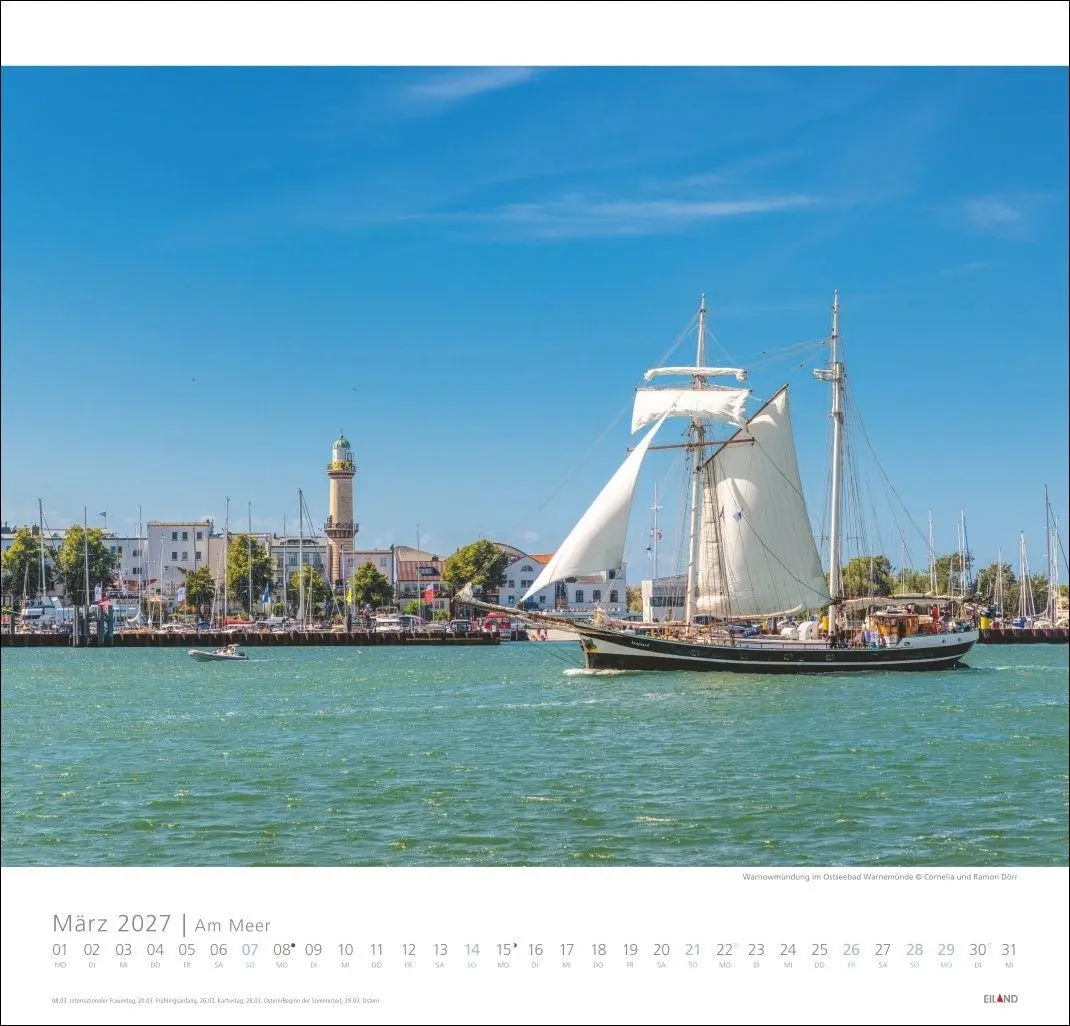 Bild: 9783964024138 | Am Meer Edition Kalender 2027 - Sand, Wind und Wellen | Hans Jessel