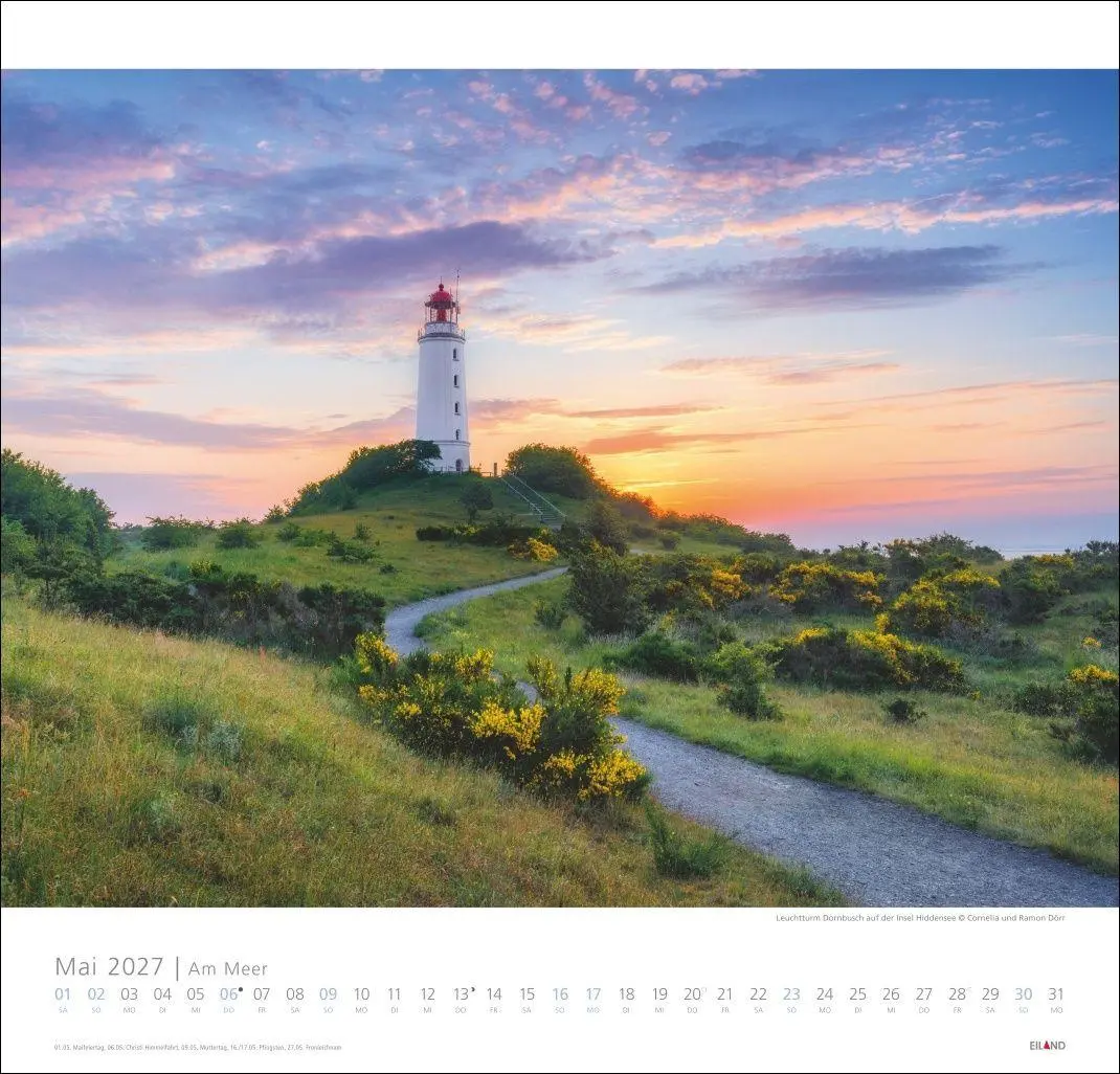 Bild: 9783964024138 | Am Meer Edition Kalender 2027 - Sand, Wind und Wellen | Hans Jessel