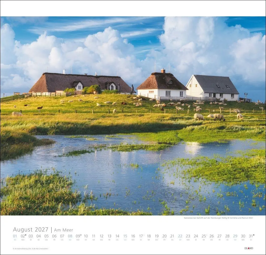 Bild: 9783964024138 | Am Meer Edition Kalender 2027 - Sand, Wind und Wellen | Hans Jessel