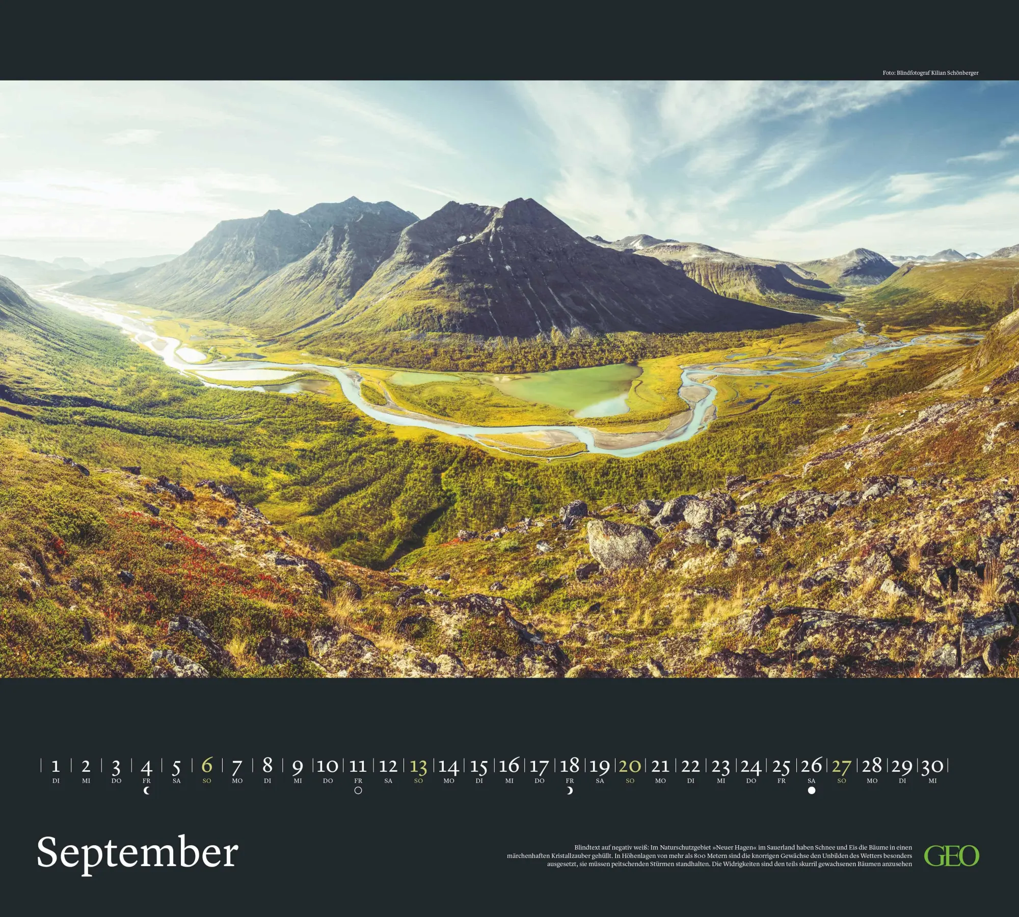 Bild: 4069095004238 | GEO Im Licht des Nordens 2026 - Wand-Kalender - Reise-Kalender -...