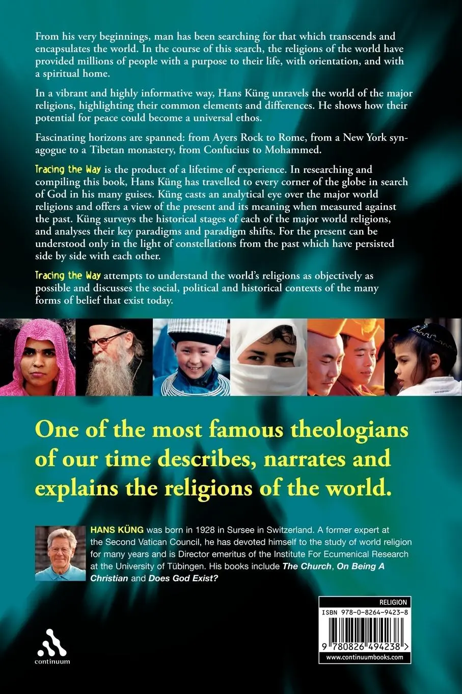 Rückseite: 9780826494238 | Tracing the Way | Spiritual Dimensions of the World Religions | Kung