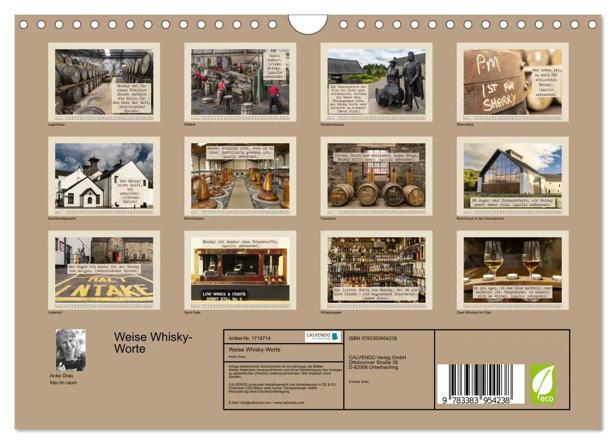 Bild: 9783383954238 | Weise Whisky-Worte (Wandkalender 2025 DIN A4 quer), CALVENDO...