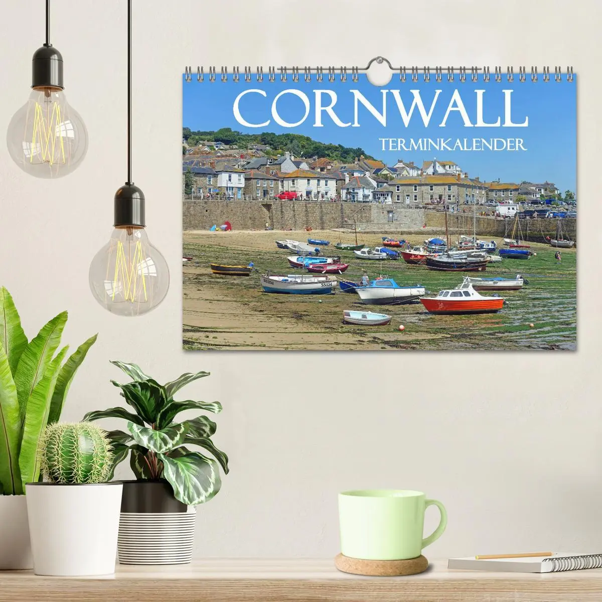 Bild: 9783457824238 | Cornwall. Terminkalender (Wandkalender 2026 DIN A4 quer), CALVENDO...