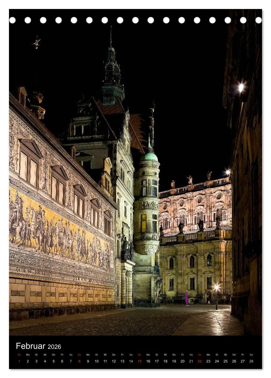 Bild: 9783516464238 | Die wunderschöne Stadt Dresden (Tischkalender 2026 DIN A5 hoch),...