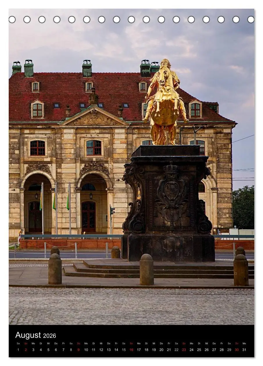 Bild: 9783516464238 | Die wunderschöne Stadt Dresden (Tischkalender 2026 DIN A5 hoch),...