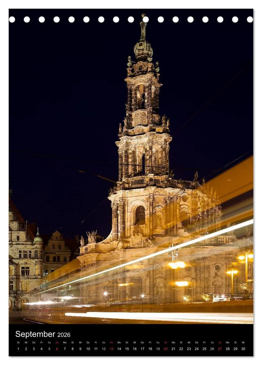 Bild: 9783516464238 | Die wunderschöne Stadt Dresden (Tischkalender 2026 DIN A5 hoch),...
