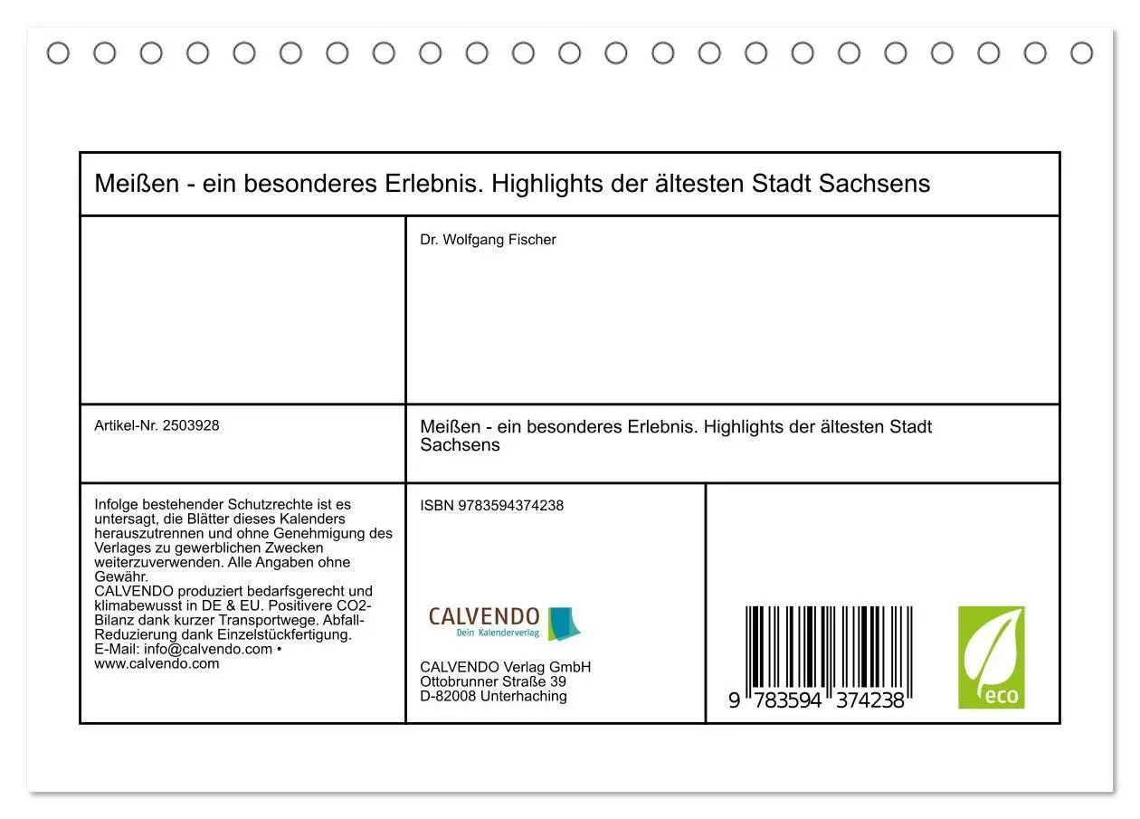Bild: 9783594374238 | Meißen - ein besonderes Erlebnis. Highlights der ältesten Stadt...