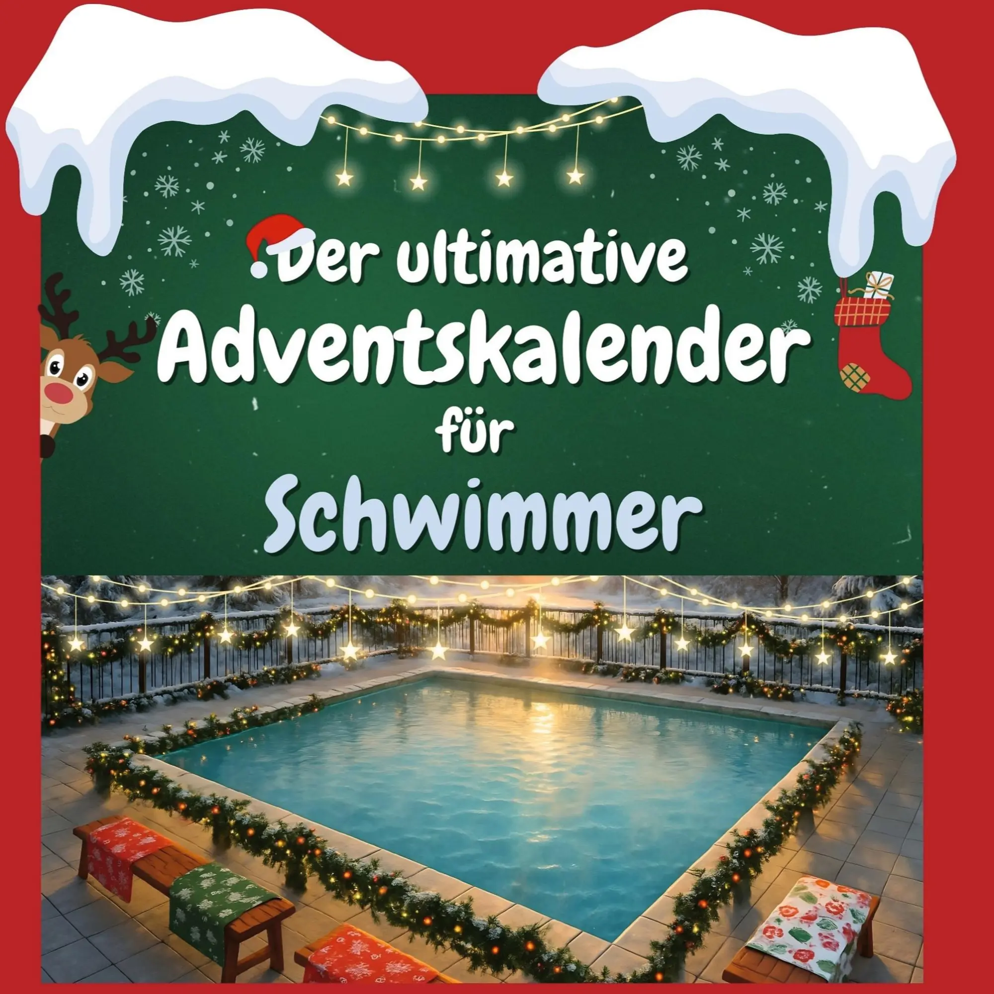 Cover: 9783759184238 | Der ultimative Adventskalender für Schwimmer | Lucas Meyer | Buch