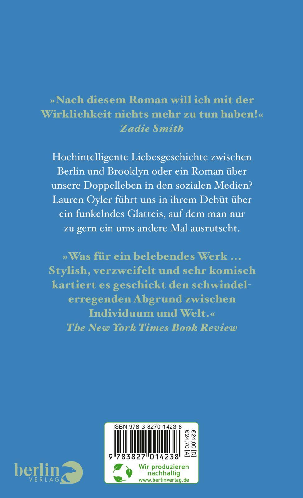 Rückseite: 9783827014238 | Fake Accounts | Lauren Oyler | Buch | 368 S. | Deutsch | 2022