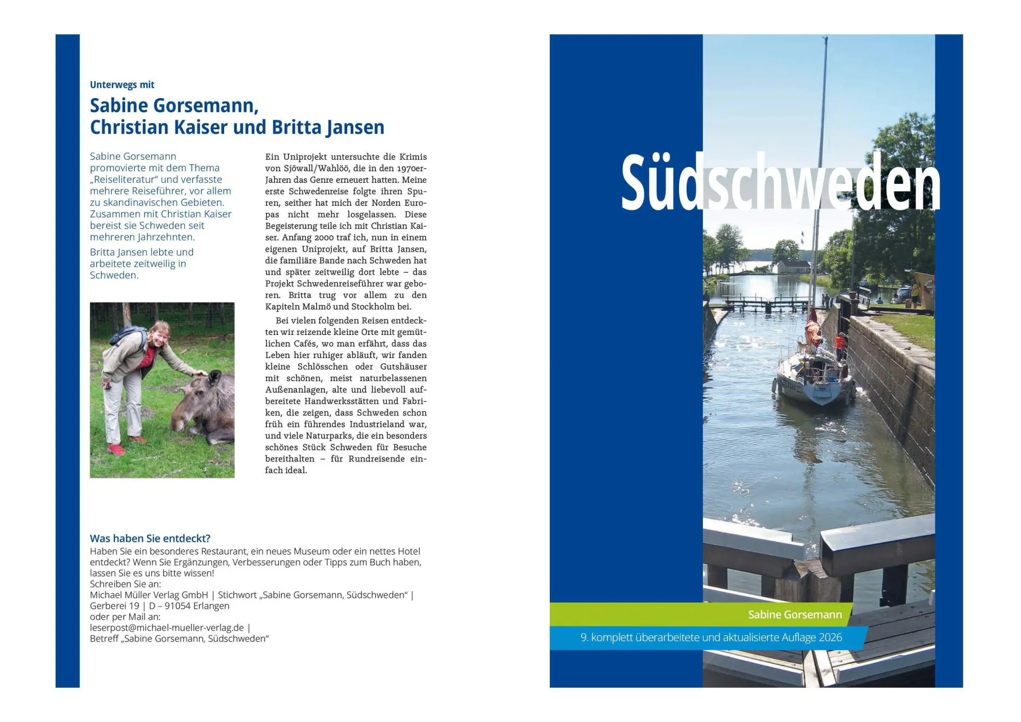 Bild: 9783966854238 | MICHAEL MÜLLER Reiseführer Südschweden | Sabine Gorsemann | Buch