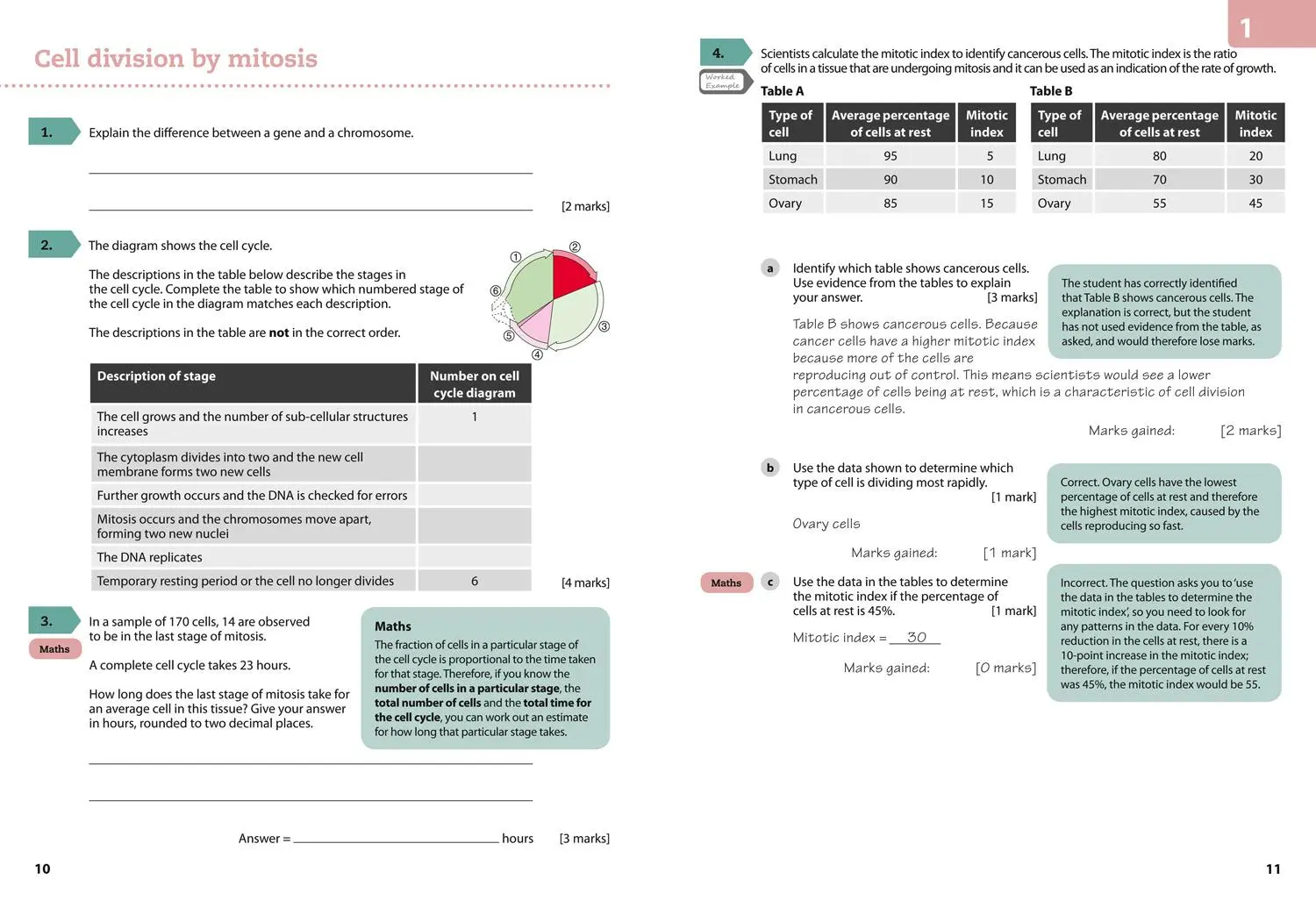 Bild: 9780008194338 | Aqa GCSE (9-1) Biology Achieve Grade 8-9 Workbook | Collins Uk | Buch