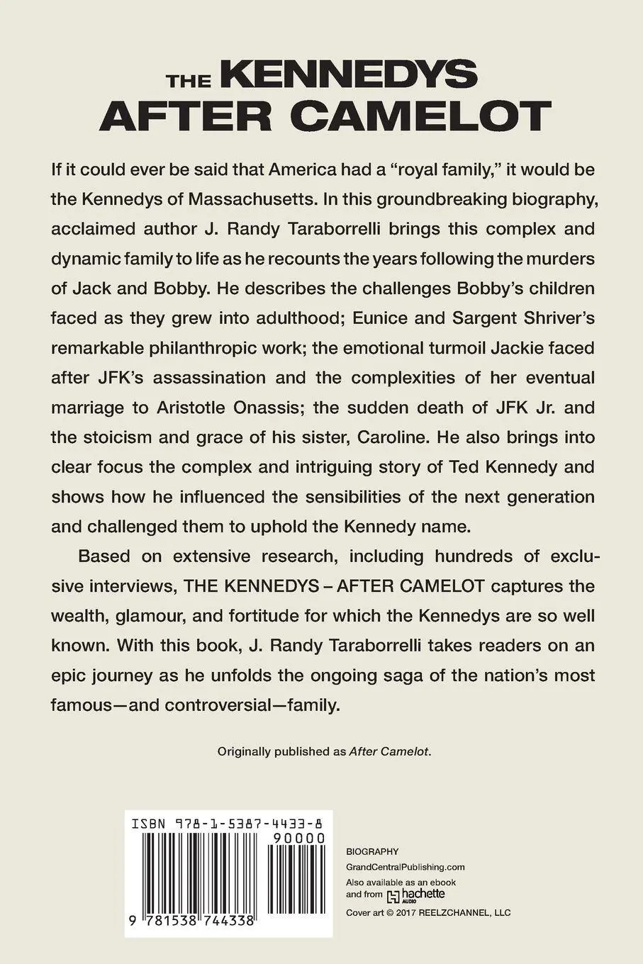 Rückseite: 9781538744338 | The Kennedys - After Camelot | J. Randy Taraborrelli | Taschenbuch