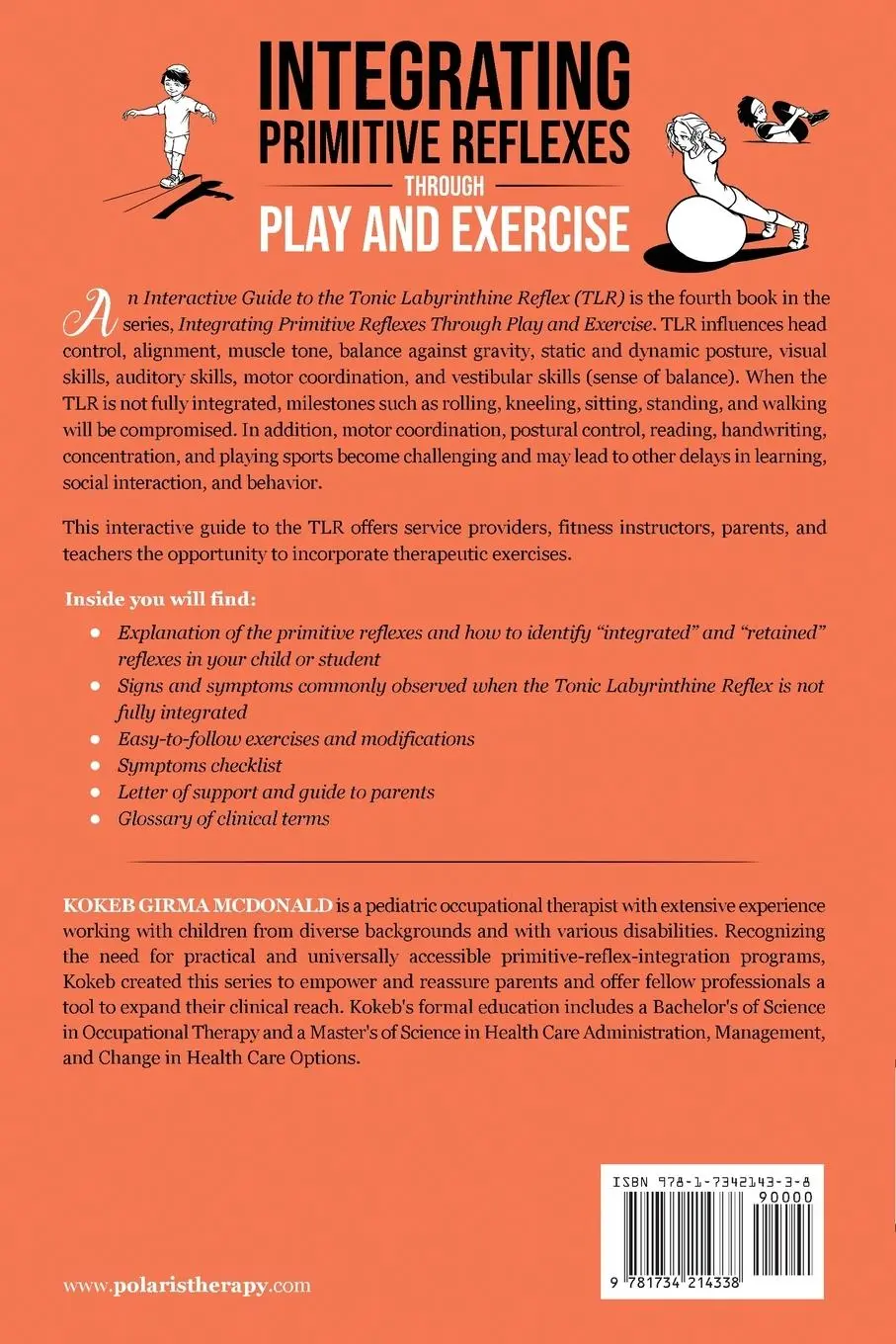 Rückseite: 9781734214338 | Integrating Primitive Reflexes Through Play and Exercise | McDonald