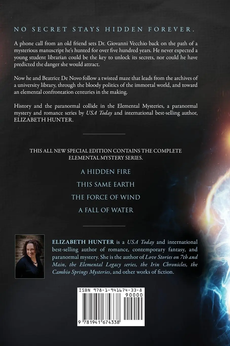 Rückseite: 9781941674338 | The Elemental Mysteries | Complete Series Edition | Elizabeth Hunter