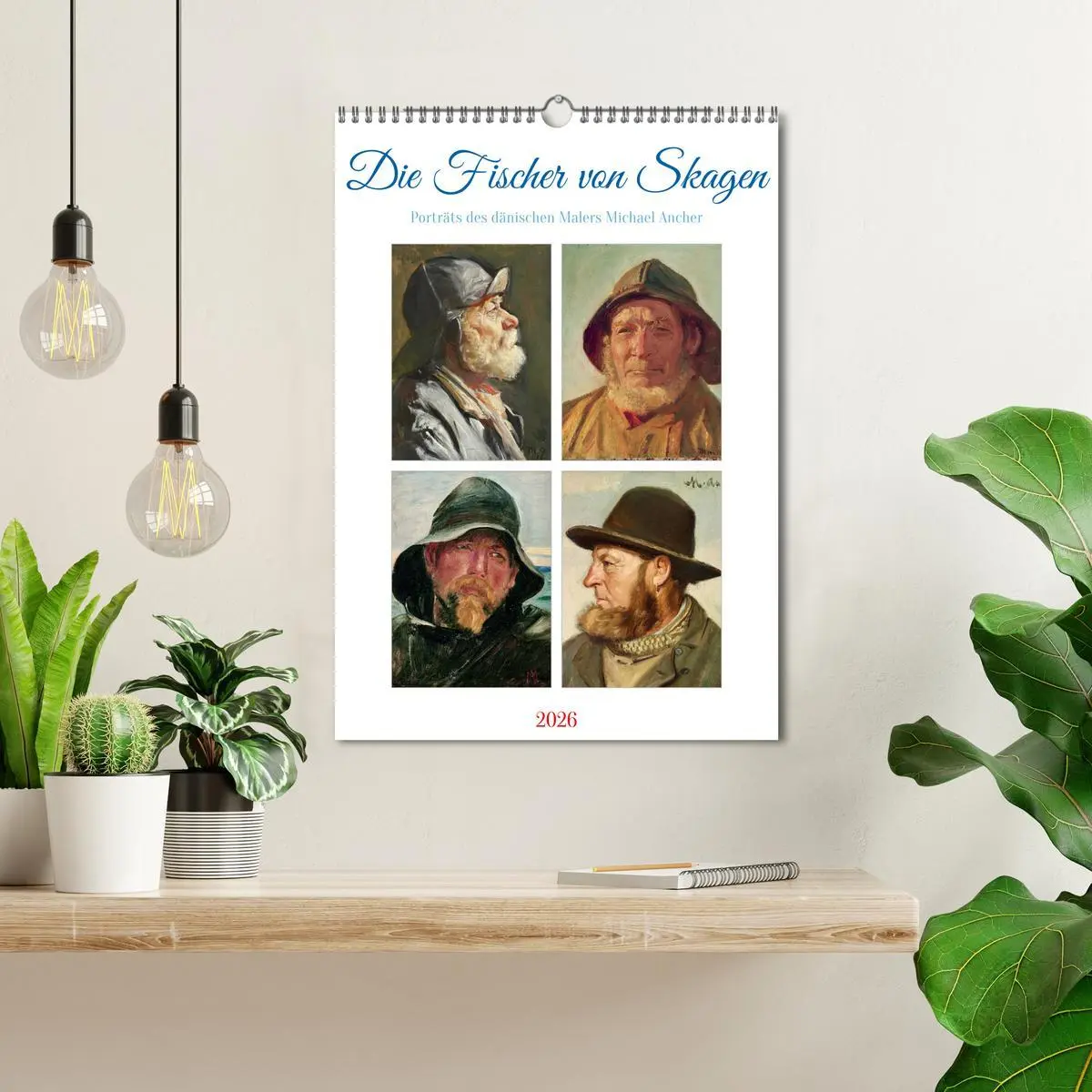 Bild: 9783457294338 | Die Fischer von Skagen (Wandkalender 2026 DIN A3 hoch), CALVENDO...