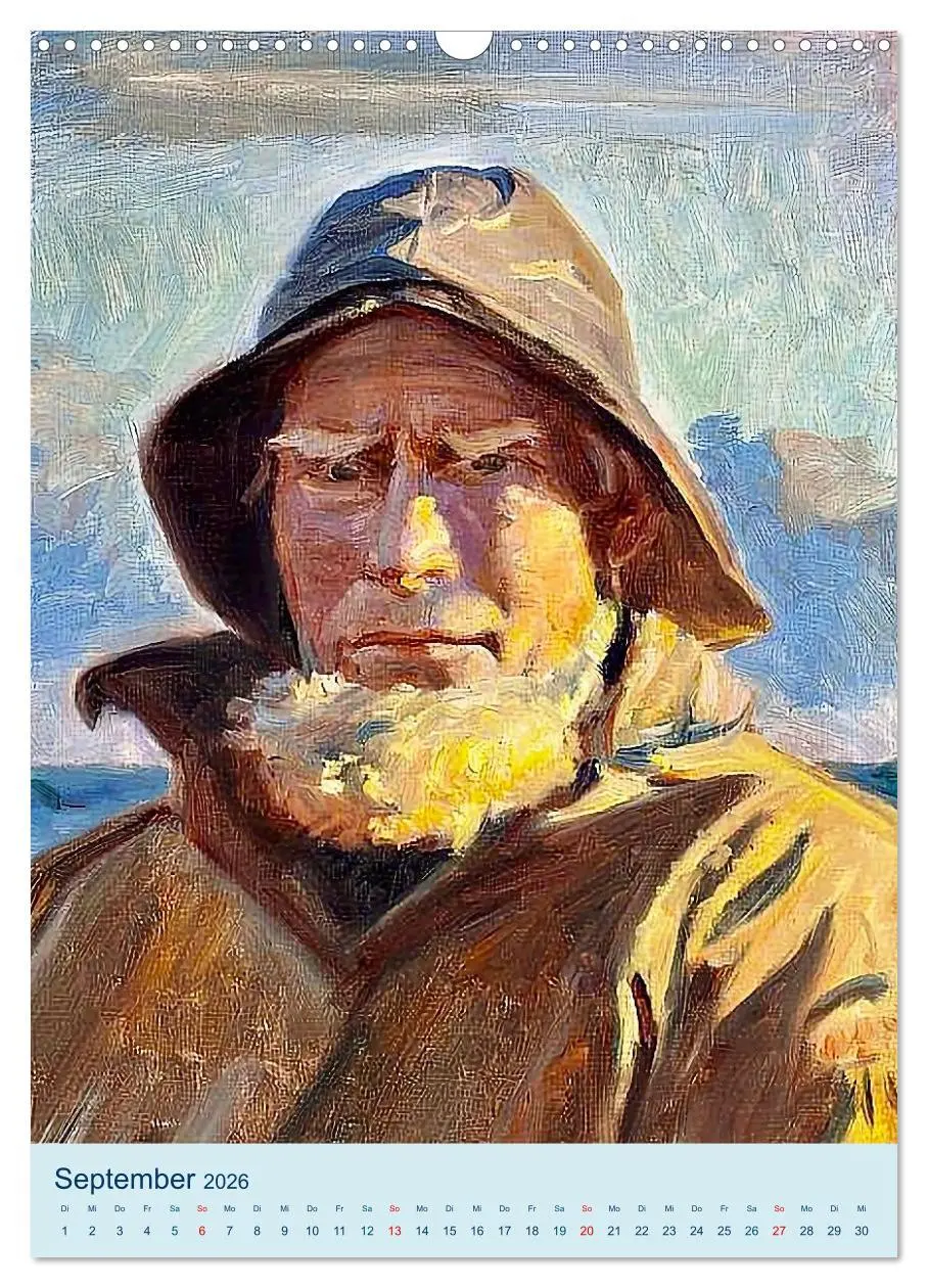 Bild: 9783457294338 | Die Fischer von Skagen (Wandkalender 2026 DIN A3 hoch), CALVENDO...