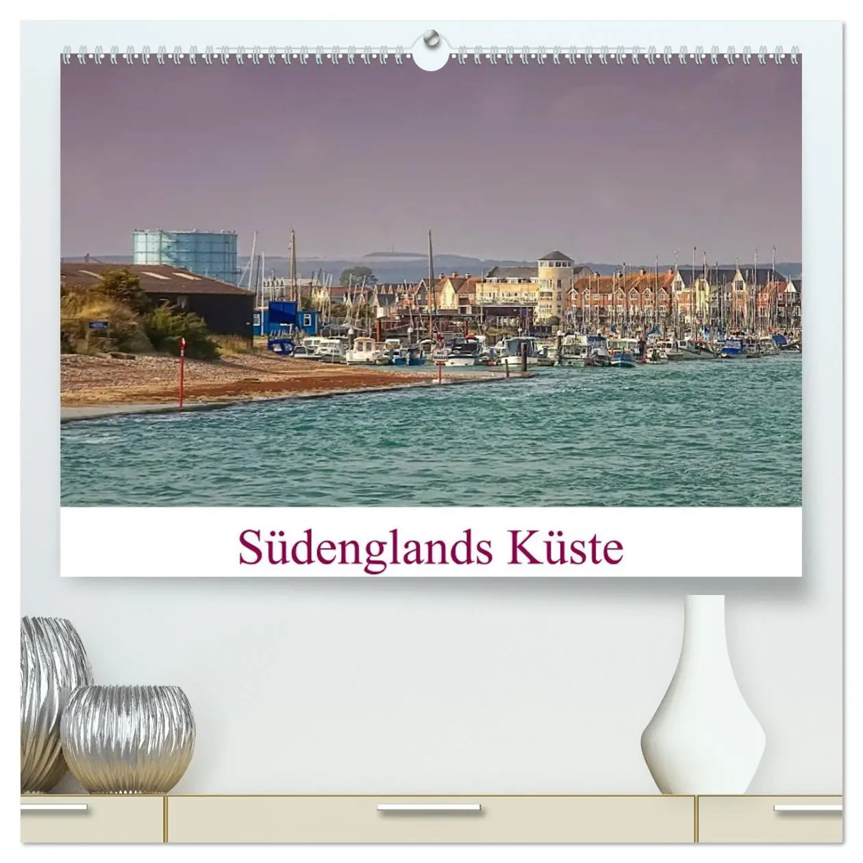 Cover: 9783516074338 | Südenglands Küste (hochwertiger Premium Wandkalender 2026 DIN A2...