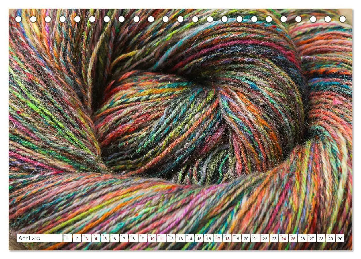 Bild: 9783569304338 | Süchtig nach Wolle - Kalender für spinnende Woll-Oholiker...